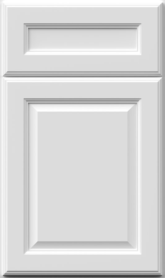 Value Premium Hallmark Frost — Raised Panel door by Fabuwood