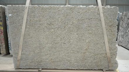 Amarello Ornamental granite slab