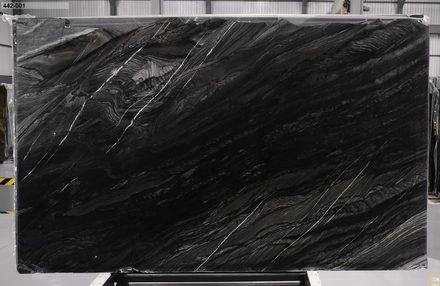 Actual Andes Black slab, bundle BSC32-01, MSI Seattle warehouse