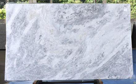 Actual Arabescus White slab, bundle BMR203-78, MSI Seattle warehouse