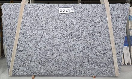 Actual Bianco Frost slab, bundle BPI372-99, MSI Seattle warehouse