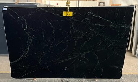 Actual Black Soapstone slab, bundle SGO489-02, MSI Seattle warehouse
