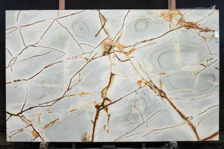 Actual Blue Roma slab, bundle BSK163-68, MSI Seattle warehouse