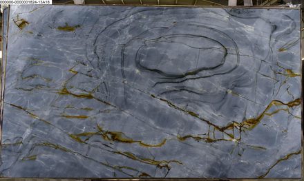 Blue Roma quartzite slab