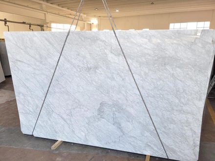 Carrara White marble slab