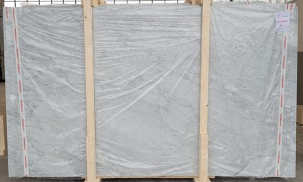 Actual Carrara White slab, bundle SBD132-02, MSI Seattle warehouse