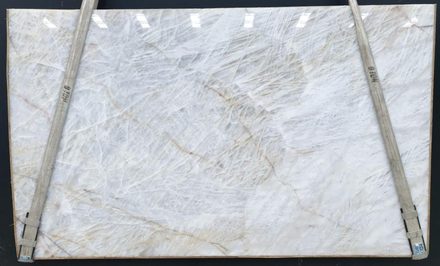 Actual Cristallo slab, bundle BMY498-01, MSI Seattle warehouse