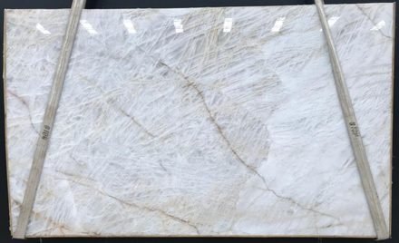 Actual Cristallo slab, bundle BMY498-02, MSI Seattle warehouse