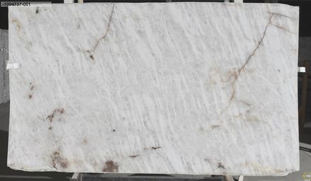 Actual Cristallo slab, bundle BPZ285-20, MSI Seattle warehouse