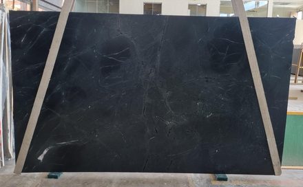 Infinity Black quartzite slab