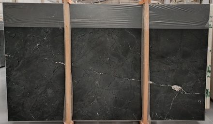 Infinity Black quartzite slab