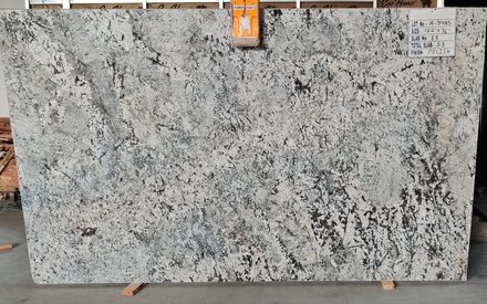 Mirage White granite slab