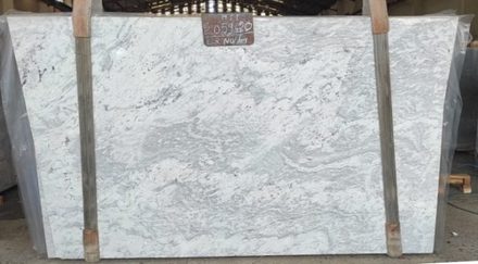 Actual New River White slab, bundle SCL842-04, MSI Seattle warehouse