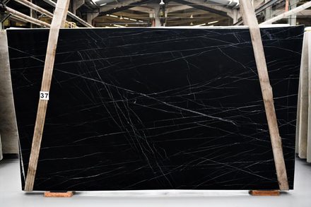 Platinum Black quartzite slab