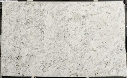 Salinas White granite slab