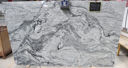 Silver Cloud granite slab