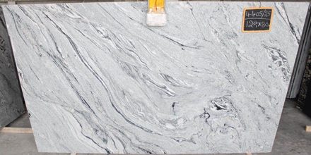 Actual Silver Cloud slab, bundle SJS207-01, MSI Seattle warehouse