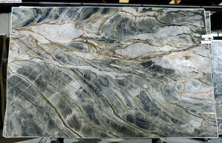 Tempest quartzite slab