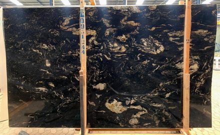 Titanium granite slab
