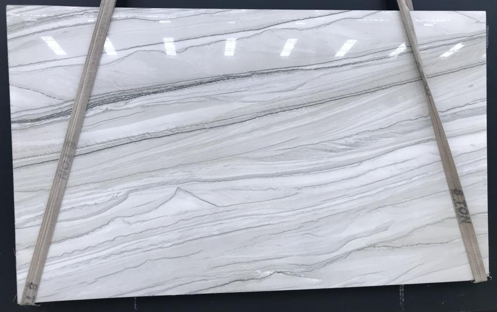 White Macaubas — full slab