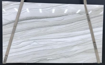 Actual White Macaubas slab, bundle BMY470-90, MSI Seattle warehouse