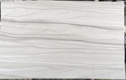 Actual White Macaubas slab, bundle GMB508-93, MSI Seattle warehouse