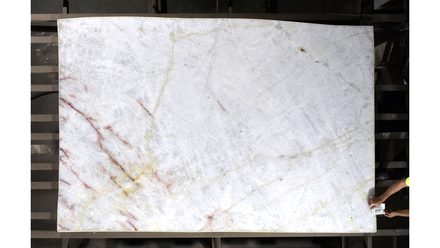 Actual Cristalo · 3cm (1¼″) slab, lot 1044312143, Cosentino Center Spokane