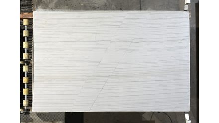 White Macaubas · 3cm (1¼″) quartzite slab