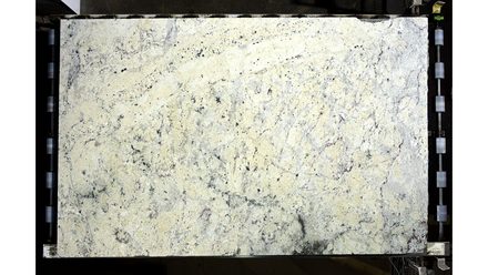 Actual White Lava · 3cm (1¼″) slab, lot 4001021742, Cosentino Center Spokane
