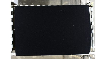 Actual Negro San Benedito · 3cm (1¼″) slab, lot 4001033190, Cosentino Center Spokane