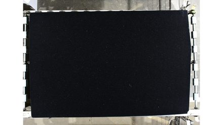 Actual Negro San Benedito · 3cm (1¼″) slab, lot 4001033192, Cosentino Center Spokane