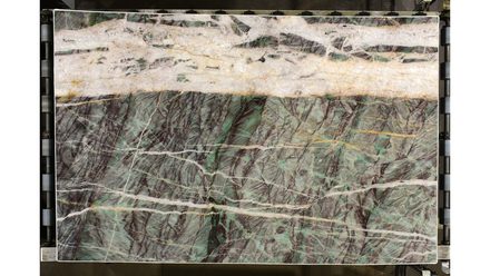 Actual Kaira · 3cm (1¼″) slab, lot 4001149341, Cosentino Center Spokane