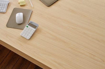 Natural Refined Hickory laminate — Brown Wood