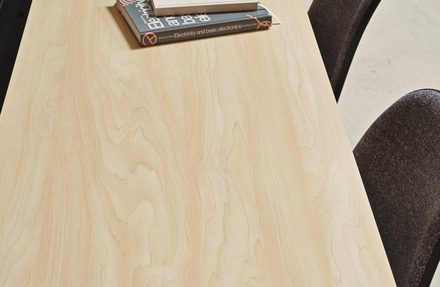 Silver Maple laminate — Brown Wood