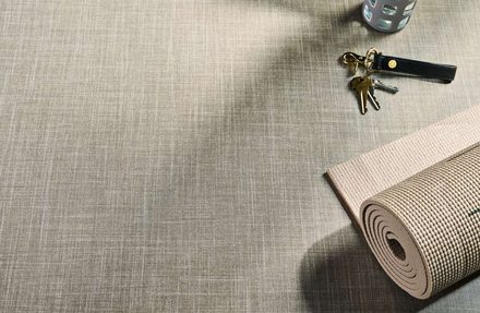 Sisal Fabric laminate — Cream Textile