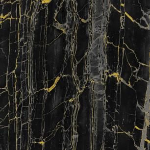 Golden Nero laminate — Black Marble
