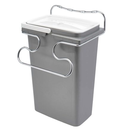 8 Liter Wire Door Mount Waste Container — Rev-A-Shelf cabinet organizer