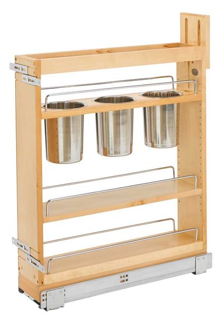 Base Cabinet Utensil Organizer — Rev-A-Shelf cabinet organizer