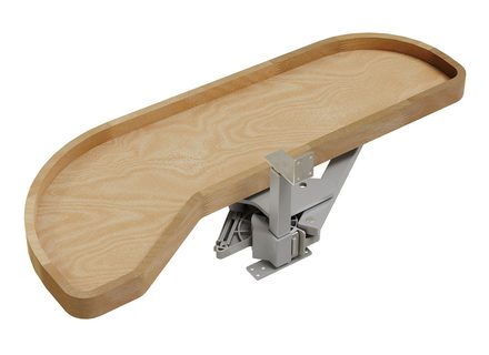 Maple Single-Tier Classic Girasolo — Rev-A-Shelf cabinet organizer