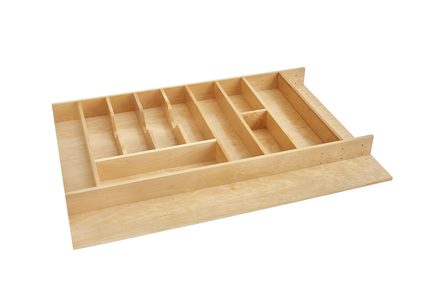 Maple Utensil/Cutlery Drawer Insert — Rev-A-Shelf cabinet organizer