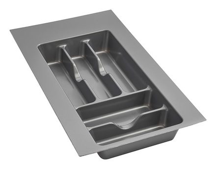 Polymer Cutlery Organizer Tray — Rev-A-Shelf cabinet organizer