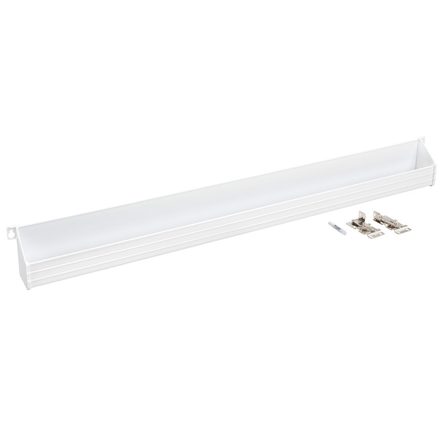 Polymer Sink Front Tip-Out Tray with Hinges & End Caps — Rev-A-Shelf cabinet organizer