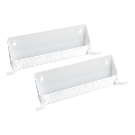 Polymer Tab Stop Tip-Out Sink Front Tray — Rev-A-Shelf cabinet organizer