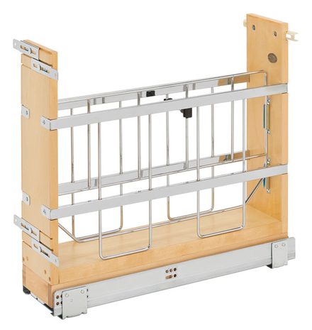 Pull-Out Tray Divider, Foil & Wrap Organizer — Rev-A-Shelf cabinet organizer