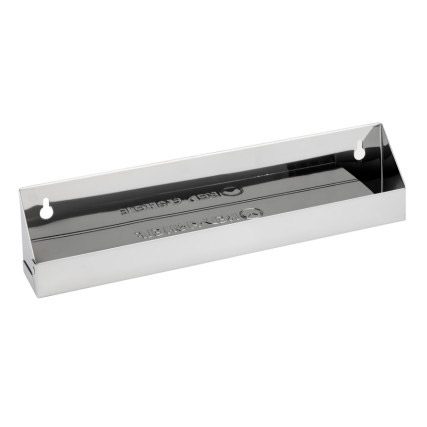 Stainless Steel Sink Front Tip-Out Tray — Rev-A-Shelf cabinet organizer