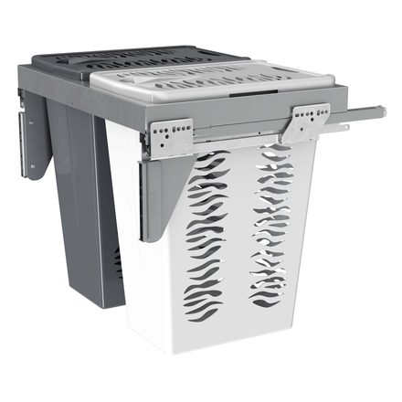 Top-Mount Vanity Hamper Pull-Out — Rev-A-Shelf cabinet organizer