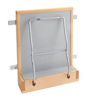 Vanity Door Mount Scale or Cutting Board Holder — Rev-A-Shelf cabinet organizer