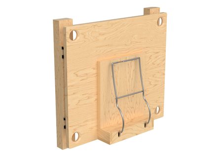 Wood Universal Holder Pull-Out — Rev-A-Shelf cabinet organizer